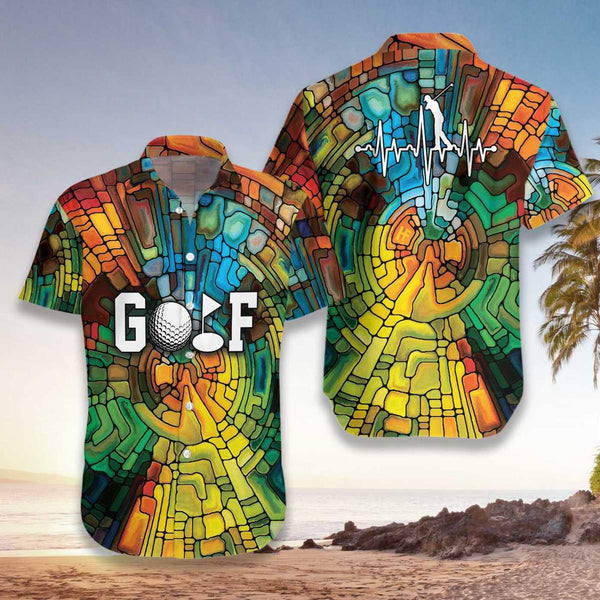 Playing Golf for Golf Lover Hawaiian Shirt - Aloha Hawaiian Shirts For Men & For Women Couples - HAW1315