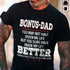 Father's Day Bonus Dad Cool Design Unisex T-shirt Apparel R1065