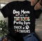 Dog Moms With Tattoos And Pretty Eyes Cute Design Unisex T-shirt Apparel R1061
