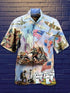 Happy Independence Day Veteran Cool Design - Aloha Hawaiian Shirts For Men & For Women Couples - HAW1118