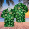 Shamrock Neon Pattern St. Patrick's Day Aloha Hawaiian Shirt - Cool Hawaiian Shirts For Men & For Women - Gifts for Paddy's Day