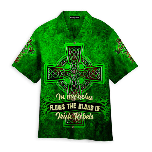 Irish Proud Happy St. Patrick's Day Aloha Hawaiian Shirts For Men & For Women - HAW1546