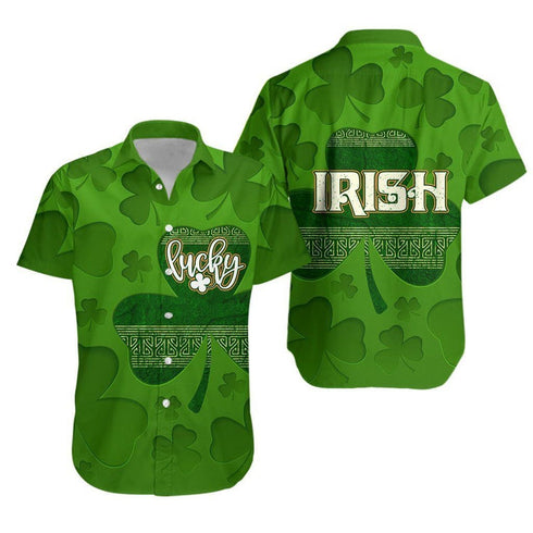 Irish Proud Aloha Hawaiian Shirt - Cool Hawaiian Shirts For Men & For Women - Gifts for Paddy's Day