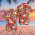 Santa Clause Funny Cool Design - Aloha Hawaiian Shirts For Men & For Women Couples - HAW1374