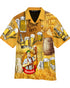Oktoberfest Time To Drink Beer Gifts for Beer Lover Aloha Hawaiian Shirts For Men & For Women