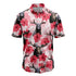 Moose Tropical Flowers Hibiscus Aloha Hawaiian Shirts For Men & For Women - HAW1535