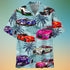 Racing Car Cool Design - Aloha Hawaiian Shirts For Men & For Women Couples - HAW1141