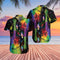 Colorful Rainbow Guitar Job Design - Aloha Hawaiian Shirts For Men & For Women Couples - HAW1366