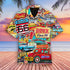 Amazing Route 66 Summer Vibes Cool Design - Aloha Hawaiian Shirts For Men - Men Beach Wear