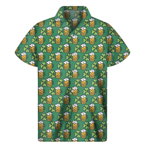 St. Patrick's Day with Beer - Aloha Hawaiian Shirts For Men & For Women Couples - St. Patrick's Day Gifts