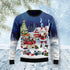 Siberian Husky Santa Sled Funny Ugly Christmas Sweater For Men & Women Adult - Christmas Gifts