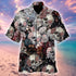 Skull Roses Cool Design - Aloha Hawaiian Shirts For Men & For Women Couples - HAW1131