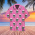 Halloween Skull Pink Aloha Hawaiian Shirts For Men & For Women Couples - HAW1441
