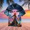 Halloween Skull Pumpkin Aloha Hawaiian Shirts For Men & For Women Couples - HAW1448