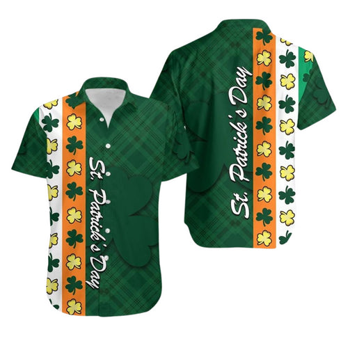 St. Patrick’s Day And Shamrock On The Ireland - Aloha Hawaiian Shirts For Men & For Women Couples - St. Patrick's Day Gifts