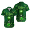 St. Patrick's Day Shamrock Clover And Light - Aloha Hawaiian Shirts For Men & For Women Couples - St. Patrick's Day Gifts