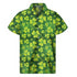 St. Patrick's Day Shamrock Pattern Cool Design - Aloha Hawaiian Shirts For Men & For Women Couples - St. Patrick's Day Gifts