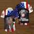 To All My Haters Funny Dog American Flag - Aloha Hawaiian Shirts For Men & For Women Couples - HAW1405
