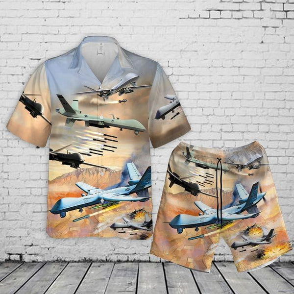 U.S. Air Force Cool Design Hawaiian Shirt Set - Unisex - HS1003