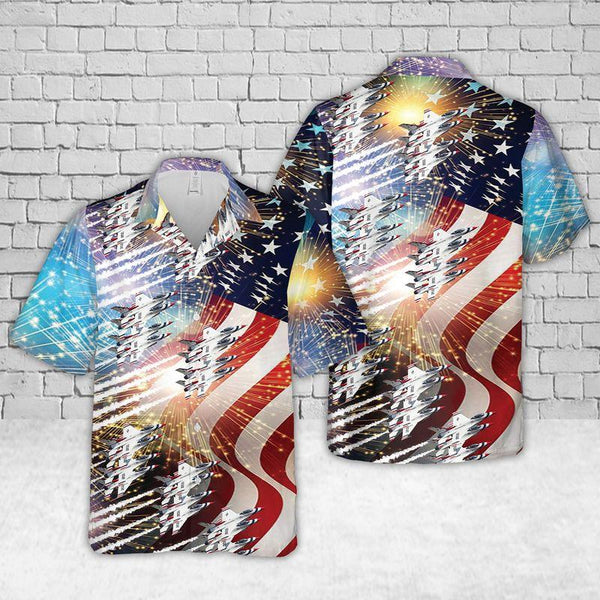 U.S. Air Force Thunderbirds Cool Design - Aloha Hawaiian Shirts For Men & For Women Couples - HAW1245