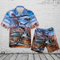 United States Air Force Fairchild Republic A-10 Thunderbolt II Hawaiian Shirt Set For Men - HS1008