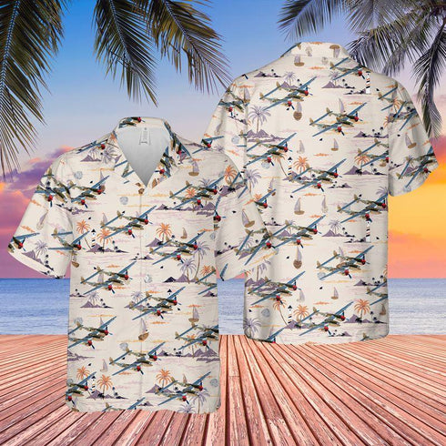 US Air Forces Lockheed Cool Design - Aloha Hawaiian Shirts For Men & For Women Couples - HAW1249