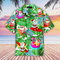 Funny Stan Claus Surfing Aloha Hawaiian Shirts For Men & For Women - HAW1527