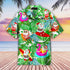 Funny Stan Claus Surfing Aloha Hawaiian Shirts For Men & For Women - HAW1527