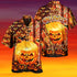 Halloween Zombie Pumpkin Funny - Aloha Hawaiian Shirts For Men & For Women Couples - HAW1411