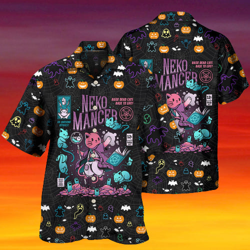 Happy Halloween Funny - Aloha Hawaiian Shirts For Men & For Women Couples - HAW1412