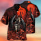 Halloween Skull Dark Blood Night Scary - Aloha Hawaiian Shirts For Men & For Women Couples - HAW1419