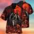 Halloween Skull Dark Blood Night Scary - Aloha Hawaiian Shirts For Men & For Women Couples - HAW1419