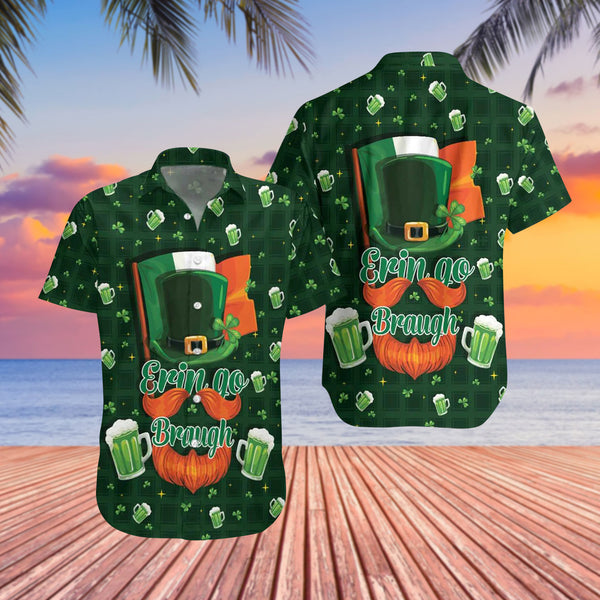 St. Patrick's Day Cool Design - Aloha Hawaiian Shirts For Men & For Women Couples - HAW1376