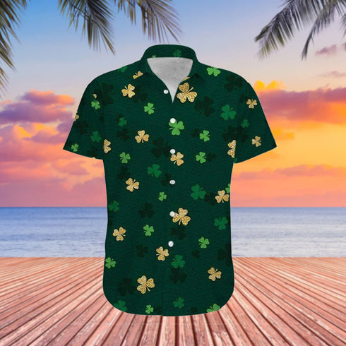 St. Patrick's Day Cool Design - Aloha Hawaiian Shirts For Men & For Women Couples - HAW1377