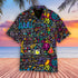 Back To School Physics Teacher Pattern - Aloha Hawaiian Shirts For Men & For Women Couples - HAW1356