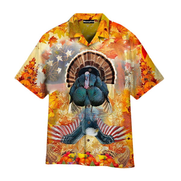 Happy Thanksgiving Day Gift for Family Aloha Hawaiian Shirts For Men & For Women - HAW1509