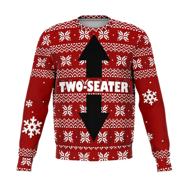 Funny Two- Seater Ugly Christmas Sweater Gift For Men & Women
