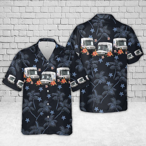 USPS Mail Cool Design Hawaiian Shirts For Men & For Women Couples - HAW1497