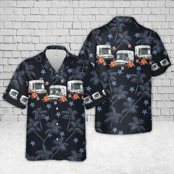 USPS Mail Cool Design Hawaiian Shirts For Men & For Women Couples - HAW1497
