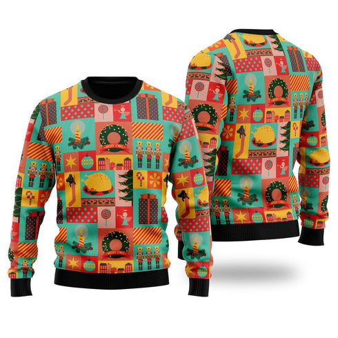 Xmas Vintage Be Awesome Today Ugly Christmas Sweater For Men & Women Adult - Christmas Gifts