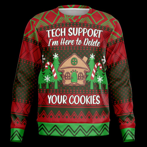 IT Tech Support Funny Ugly Christmas Sweater Gift For Men & Women Adult - Christmas Gifts