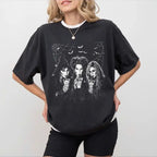 Witchy Spooky Sisters Funny Halloween Shirt