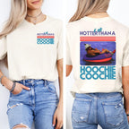 It Gets Hotter Than A Hoochie Coochie Summer Funny Shirt