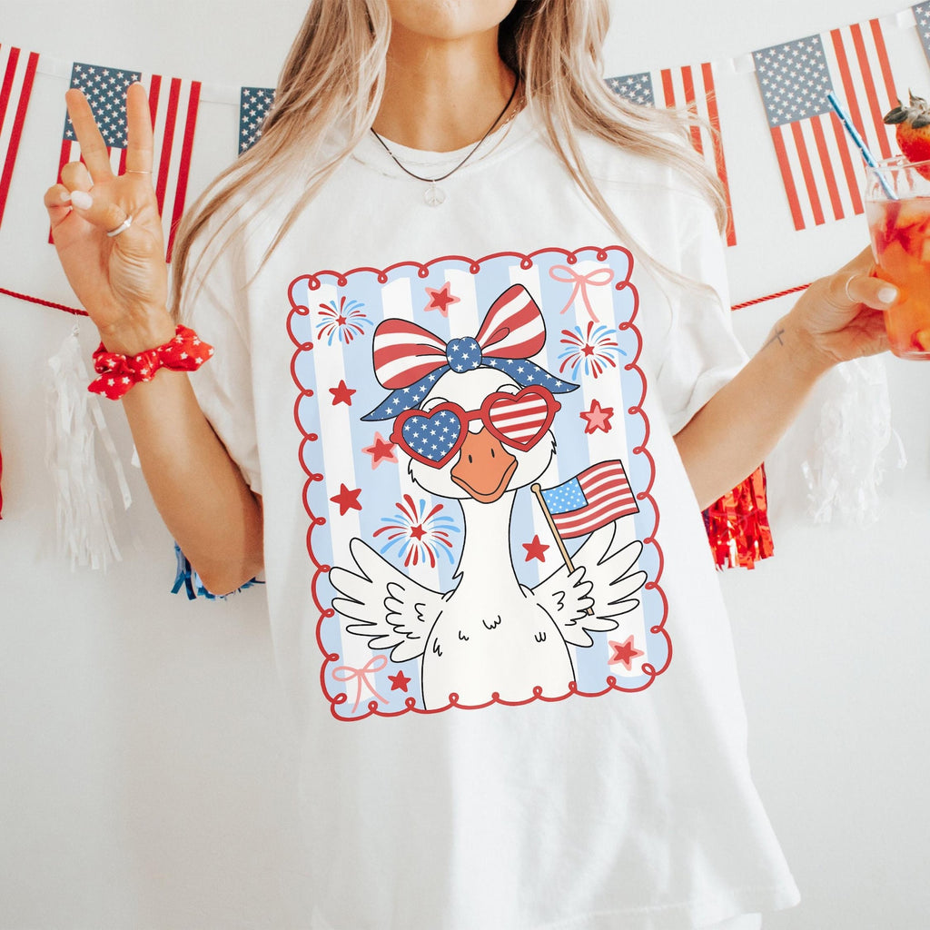 4th of July Mama Goose Funny Shirt