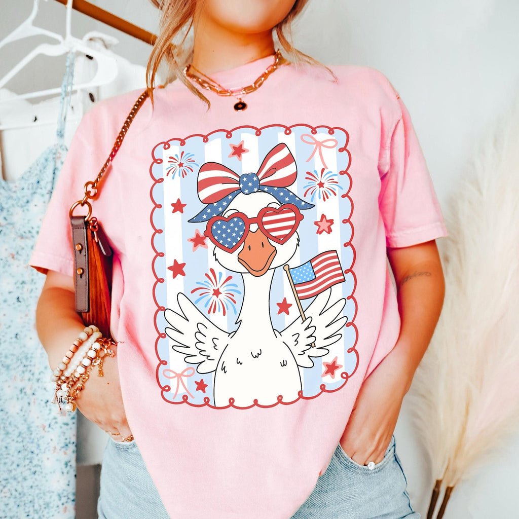 4th of July Mama Goose Funny Shirt