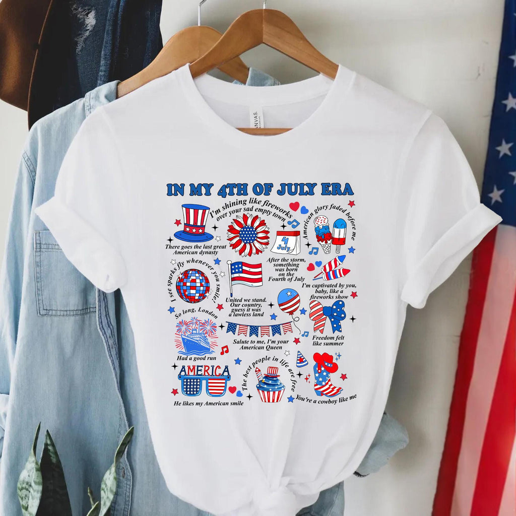 USA Flag Sunflower 4th of July Shirt