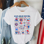 USA Flag Sunflower 4th of July Shirt