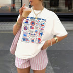 USA Flag Sunflower 4th of July Shirt