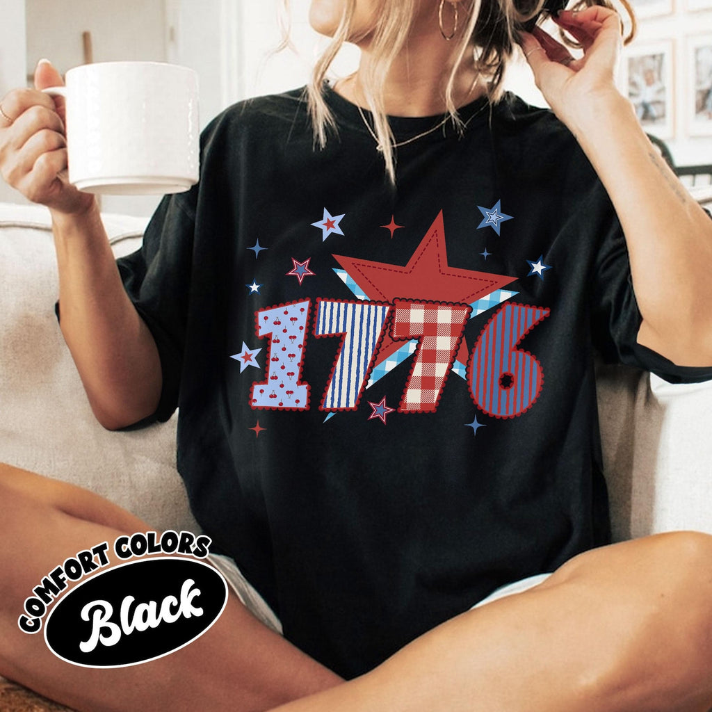 1776 Seersucker 4th of July Shirt