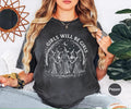 Girls Will Be Girls Witches Halloween Shirt